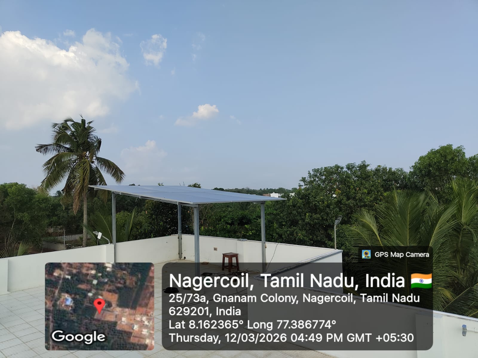 Solar system installation