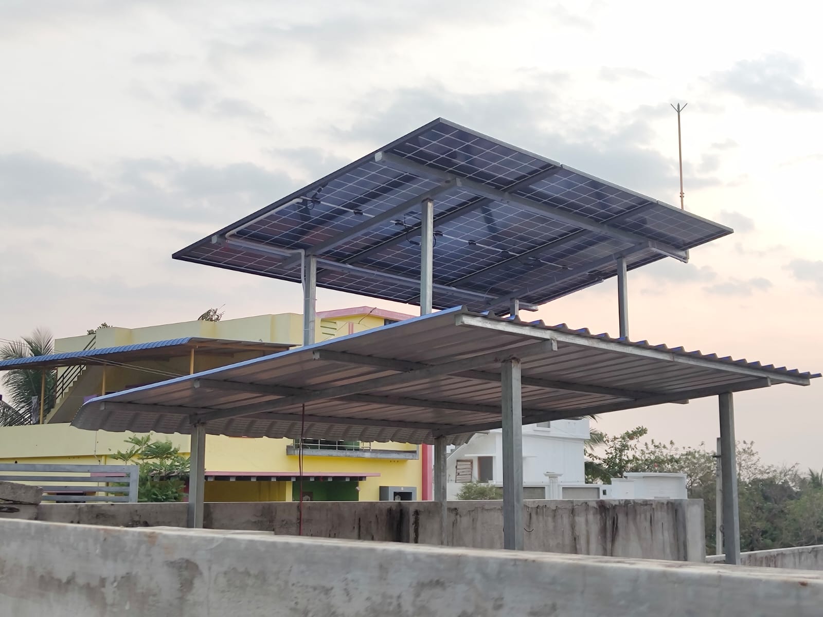 Solar installation work