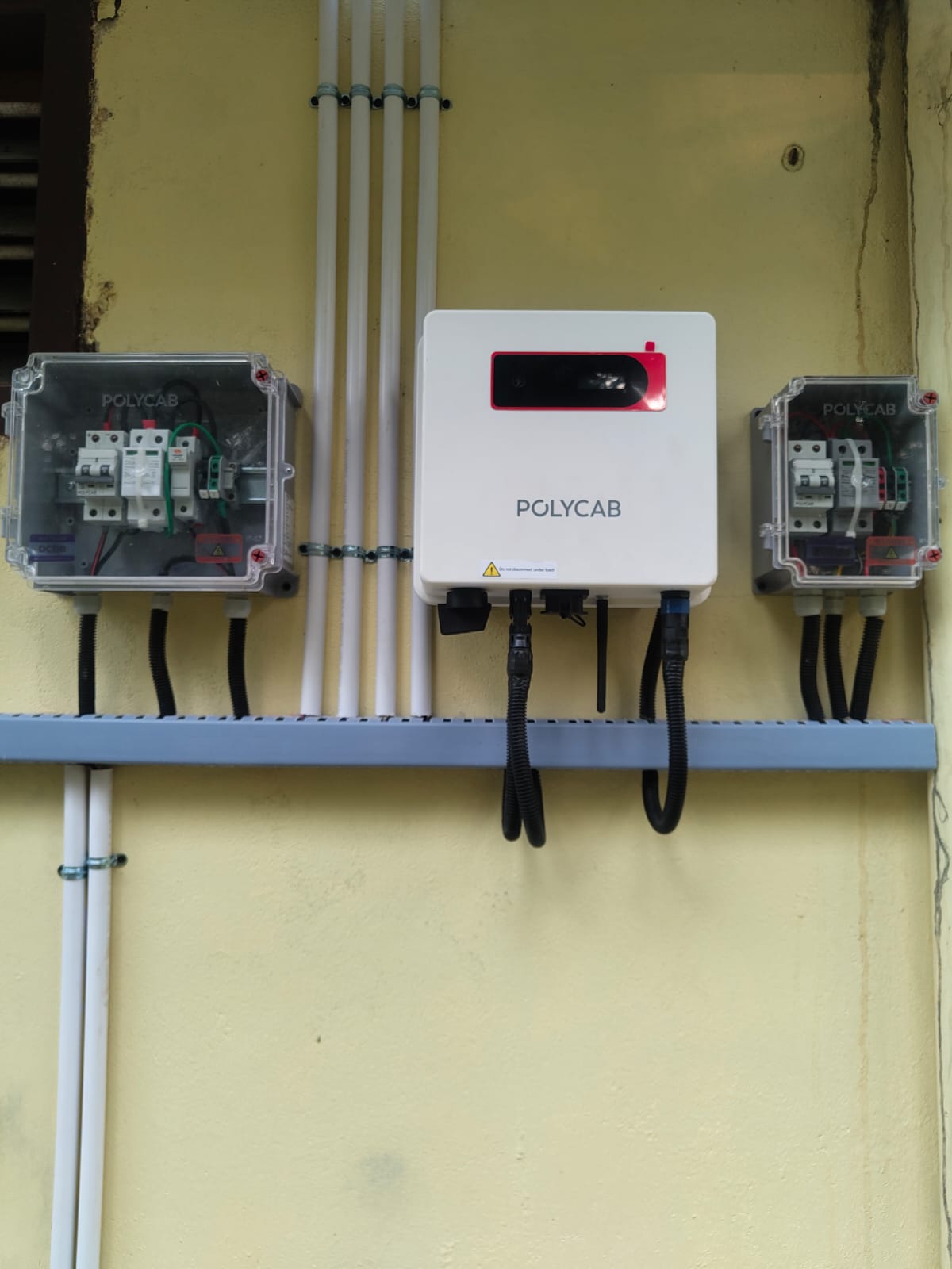 Solar power setup